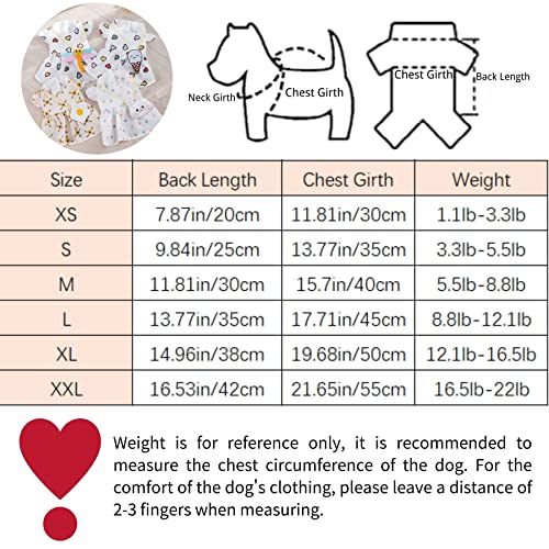 Cute Dog Princess Dress Dog Dress Cat Dress Dog Skirt Soft Breathable Dog Cotton Summer Dress For Small Medium Large Dog Girls Puppy Lightweight Pet Dresses #TOP1