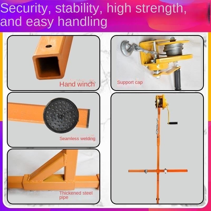 Herramienta para izar aire acondicionado portátil miniatura 3