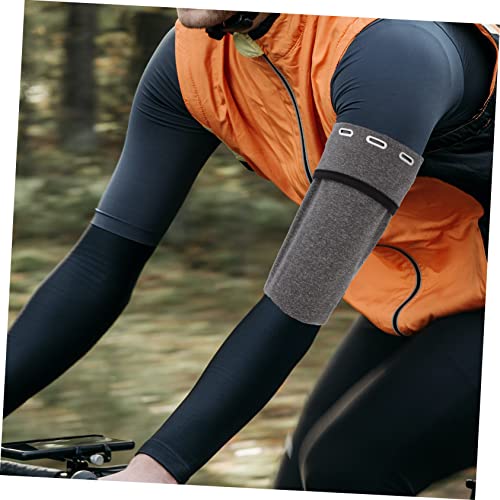 Angoily 4pcs Sports Armband Smartphone Bike Stands Purse Holder Stand Travel Storage Bag Storage Bags for Travel Hiking Accessories Wrist Brace Polyester Cell Phone Men and Women Arm Cuff