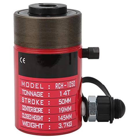 Odorkle 14T Hydraulic Ram Cylinder with Hollow Piston Design Industrial Products RCH‑1050 Cover