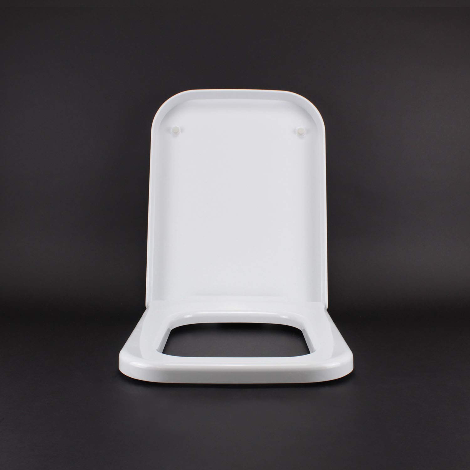 Copriwater per G.S.I. TRACCIA come ORIGINALE TERMOINDURENTE BIANCO cerniera inox normale o rallentata soft close