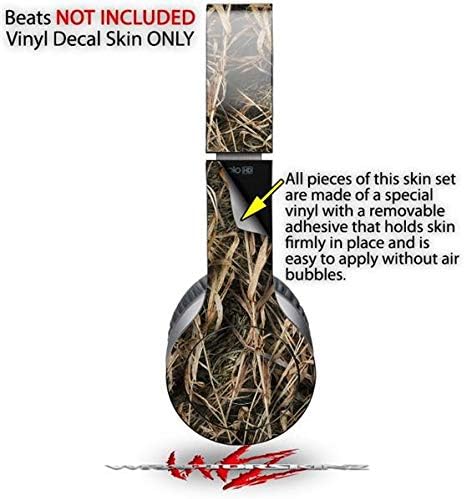 Skin Decal Wrap Works with Original Beats Solo HD Headphones WraptorCamo Grassy Marsh Camo Skin Only (Headphones NOT Included)