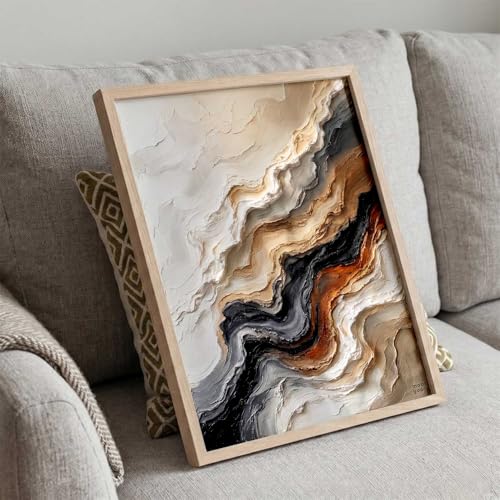 Image of kotart Aesthetic Art Home Decoration Painting | Paintings With Frame For Living Room Bed Room Hotel Wall Decor Digital Reprint (14X20 inch)