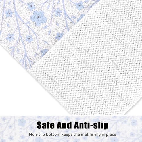 Image of Square Shower Mat Non Slip: 27x27 Inch Shower mats for Inside Shower with Drain Hole in Middle, Super Soft PVC Loofah Massage Shower Floor Mat, Anti Slip Shower Stall Mat, Quick Drying
