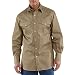 Carhartt Men's Big & Tall Ironwood Twill Work Shirt Snap Front Relaxed Fit S209