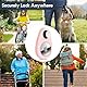 Airtag-Halter für Kinder, Baby, Kleinkind, versteckt, Anti-Emoval, Airtag-Hülle mit Sicherheitsnadeln, geeignet für Kinder, ältere Menschen, Haustiere, Rucksack, Gepäck