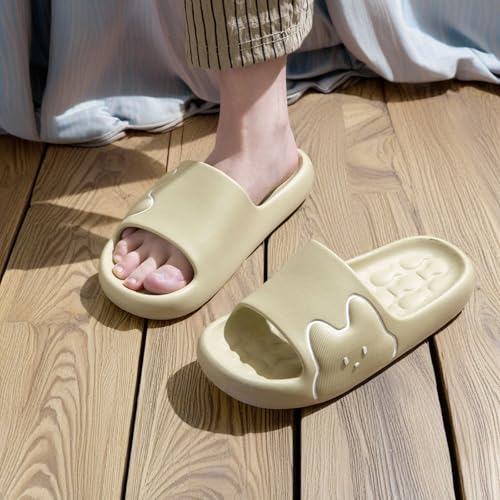 Cute Cat EVA Sandals for Platform Bedroom Shower Shoes Soft Open Toe Anti-slip Indoor Outdoor Mute Slippers3