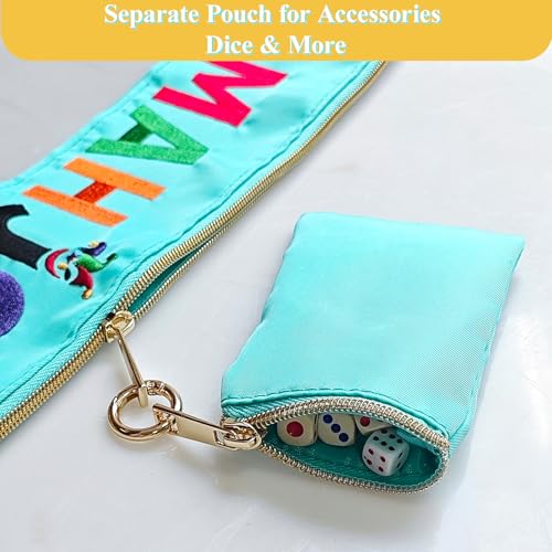 Bolsa impermeable para fichas Mahjong con pouch accesorio miniatura 5