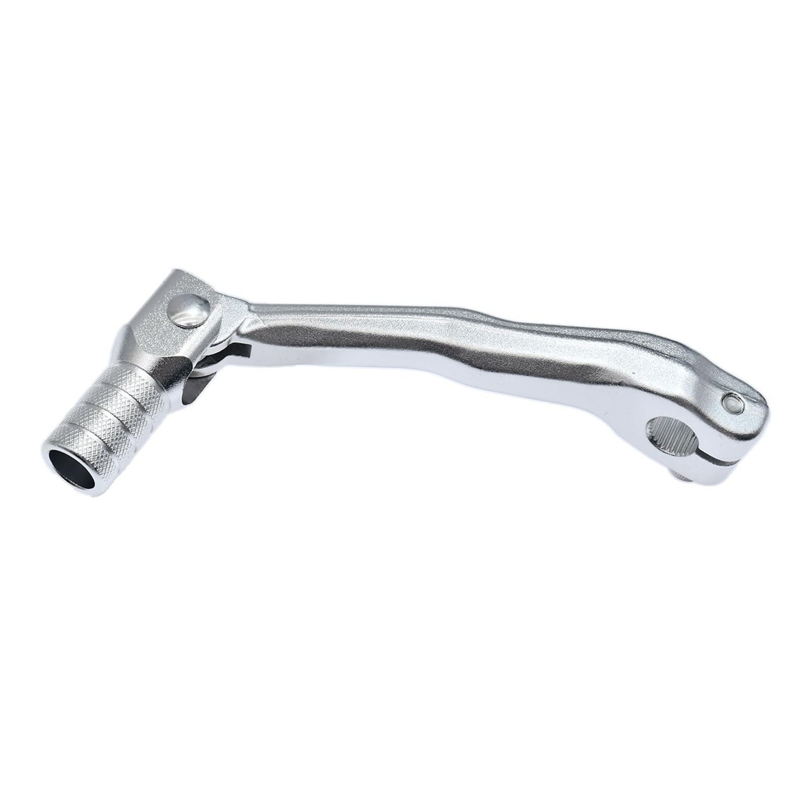 Hewpngs Silvery Motorcycle Accessories Gear Shift Lever For Ya&Maha Gpx Tse250r Dt230 Hengjian Hj250h Loncin Mt250 Gr7 Gr8 2 Stroke Pit Dirt Bike Shifts Levers