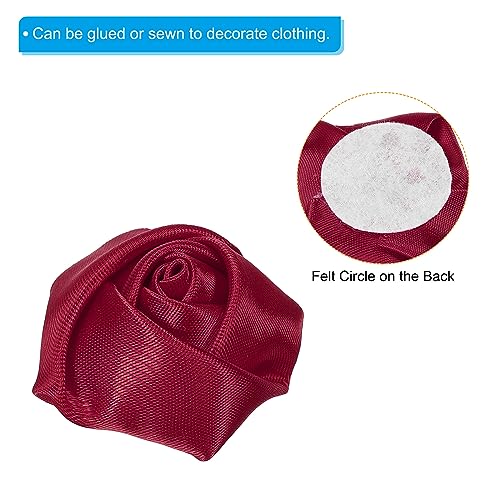 PATIKIL 1.6" Satin Ribbon Roses - Image 4