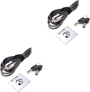 UKCOCO 2pcs Notebook burglar-proof lock tableta con pantalla computadora laptop tabletd flatbed equipment tablet computer laptops laptop computer laptop lock notebook lock bold data line
