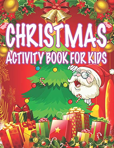Christmas Activity book For Kids: Fun Children’s Christmas Gift or Present for Toddlers & Kids - 50 Beautiful Pages to Color with Santa Claus, Reindeer, Snowmen & More! image 3