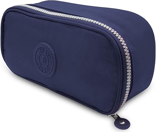 Estojo Escolar Feminino Masculino Espaçoso com Ziper Resistente Papelaria Fofa Infantil Lápis Aponta