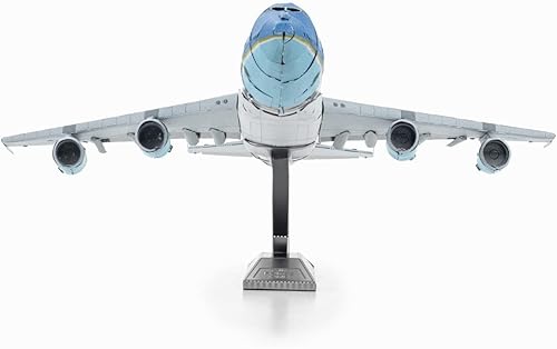 Miniatura 8 de Fascinations Metal Earth Air Force One - Kit de modelo de metal 3D con pinzas