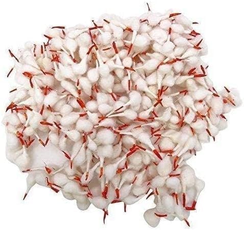 Mechas de Algodón para Diya, Redondas, Pack de 100 miniatura 2