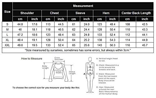 Ekouaer Sleepwear Nightshirts Mens Long Sleeve Round Neck Sleeping Lightweight Soft Night Gown (Grey, Medium) #TOP5