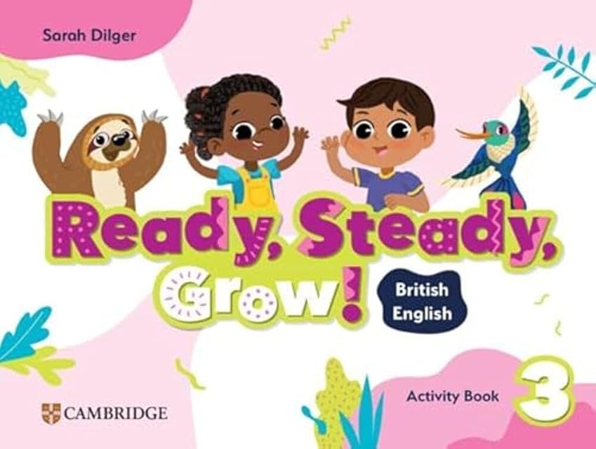Portada de READY, STEADY, GROW! LEVEL 3 ACTIVITY BO
