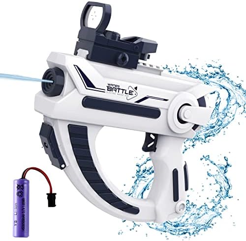 Electric Water Gun Squirt Gun Automatic Water Blaster Super Guns Soaker Squirt Summer Shooter Gun Toy for Girls Outdoor Swimming Beach Water Fighting Toys