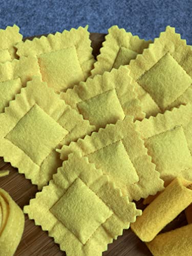 Pasta Set/Handmade Felt Play Food For Kids/Pretend Play/Montessori/Educational Kitchen Toys/Role Play/Ready To Ship #TOP1