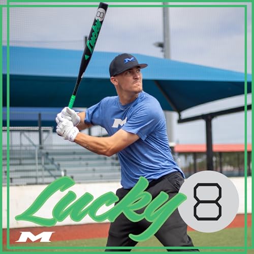 MIKEN | Lucky 8 Slowpitch Softball BAT | USSSA | 13" Barrel | Max Load | MSU5LKY1L | 1 Pc. Composite | 26 oz - image 2