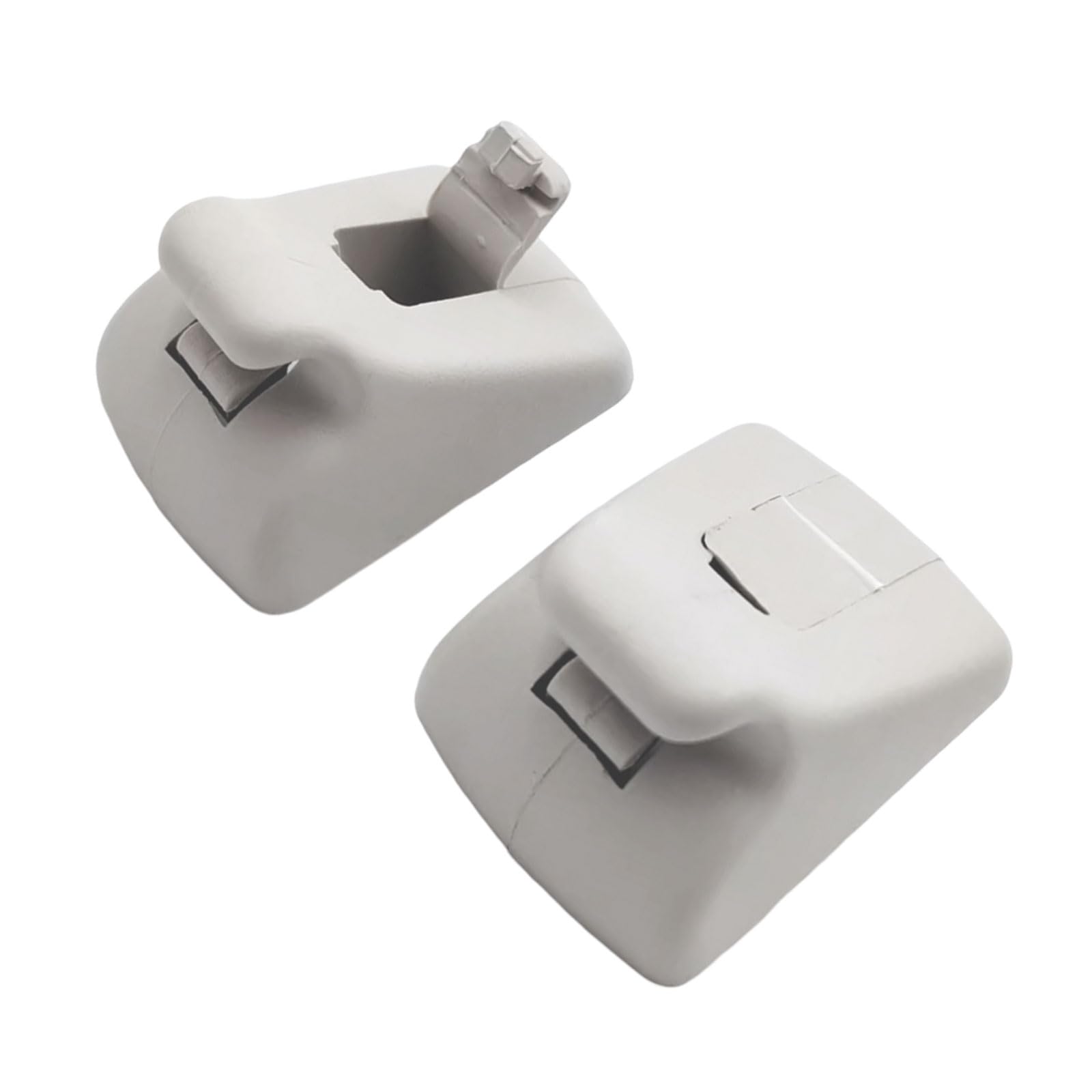 2 clip parasole per auto, per Ford Transit Custom MK8/Fiesta MK8/Mondeo MK4/Focus MK2/C-max S-max/Galaxy/Land Rover, ganci in plastica per parasole, 1343869
