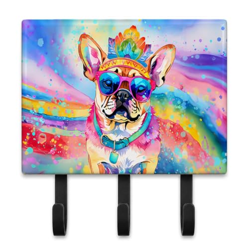 Caroline's Treasures Pug Dogs Decorative Ceramic Triple Wall Hook