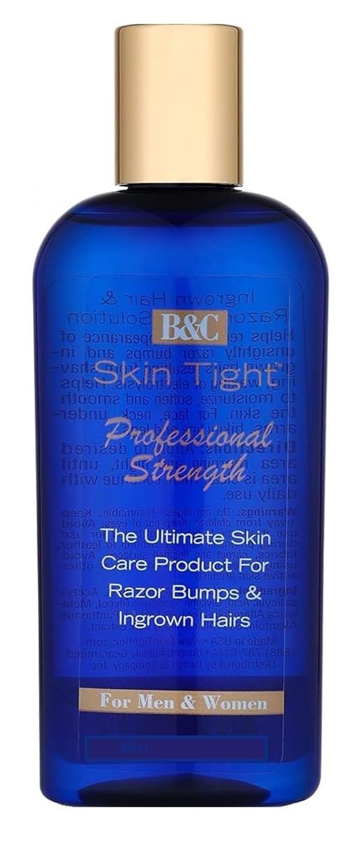 B&C Skin Tight Skin Tight 8 Ounce Professional Strength Ingrown Hairs & Bumps (236ml)