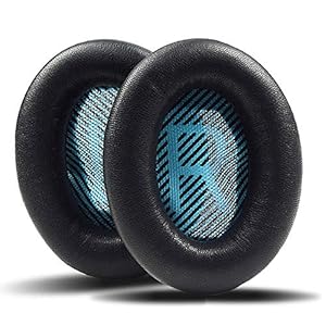 Professionele over-ear hoofdtelefoon oorkussens kussens vervanging oorkussens compatibel met Bose QuietComfort 35 (QC35…