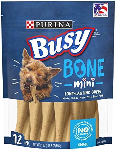Purina Busy Made in USA Facilities Small Breed Dog Bones, Mini - 12 ct. Pouch