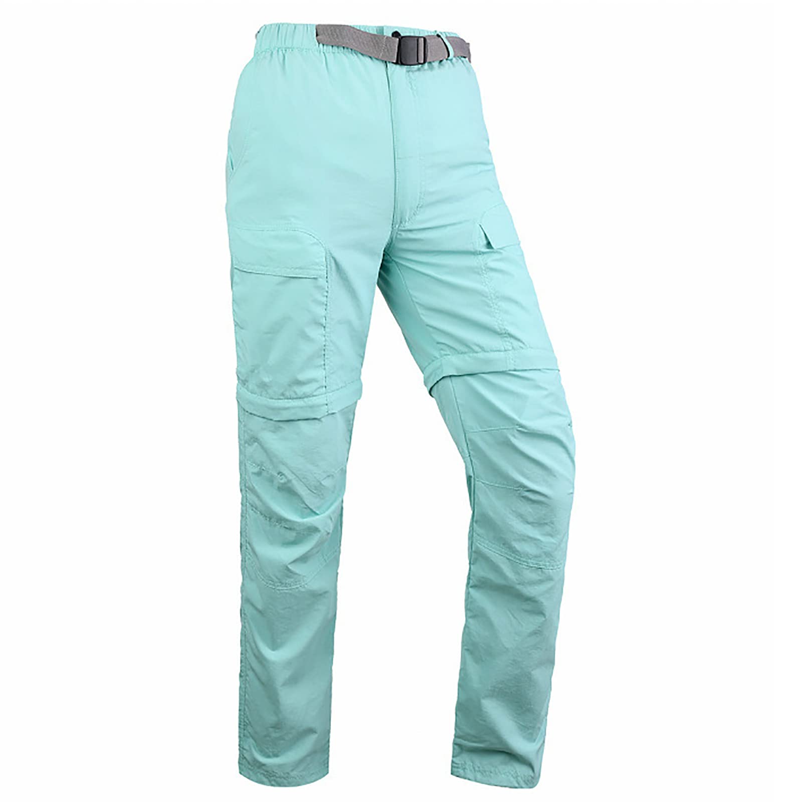 Youthful Flying Women's Blue Walking Trousers For Stretch Lightweight Convertible Zip Off Outdoor Quick Dry Waterproof Hiking Pants(Size:m.,Color:blue)