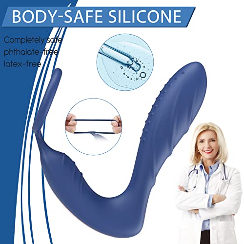 Vibrating Prostate Massager Anal Vibrator - 10 Patterns Anal Plug With Cock Ring, G-Spot Vibrator With Remote, Adult Sex Toys For Men, Women And Couple Pleasure #TOP3