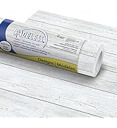 Fadeless Bulletin Board Paper, Fade-Resistant Paper for Classroom Decor, 48” x 50’, White Shiplap...