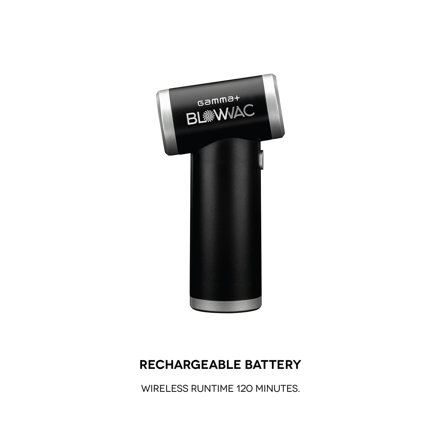 GAMMA+ Blowvac Przenośny Bezprzewodowy Odkurzacz i Dmuchawa Próżniowa ładowany przez USB-C, 2-godzinny Czas Pracy, Silnik 100.000 obr./min, dla Barberów,Fryzjerów, do Samochodów, Komputerów, Klawiatur