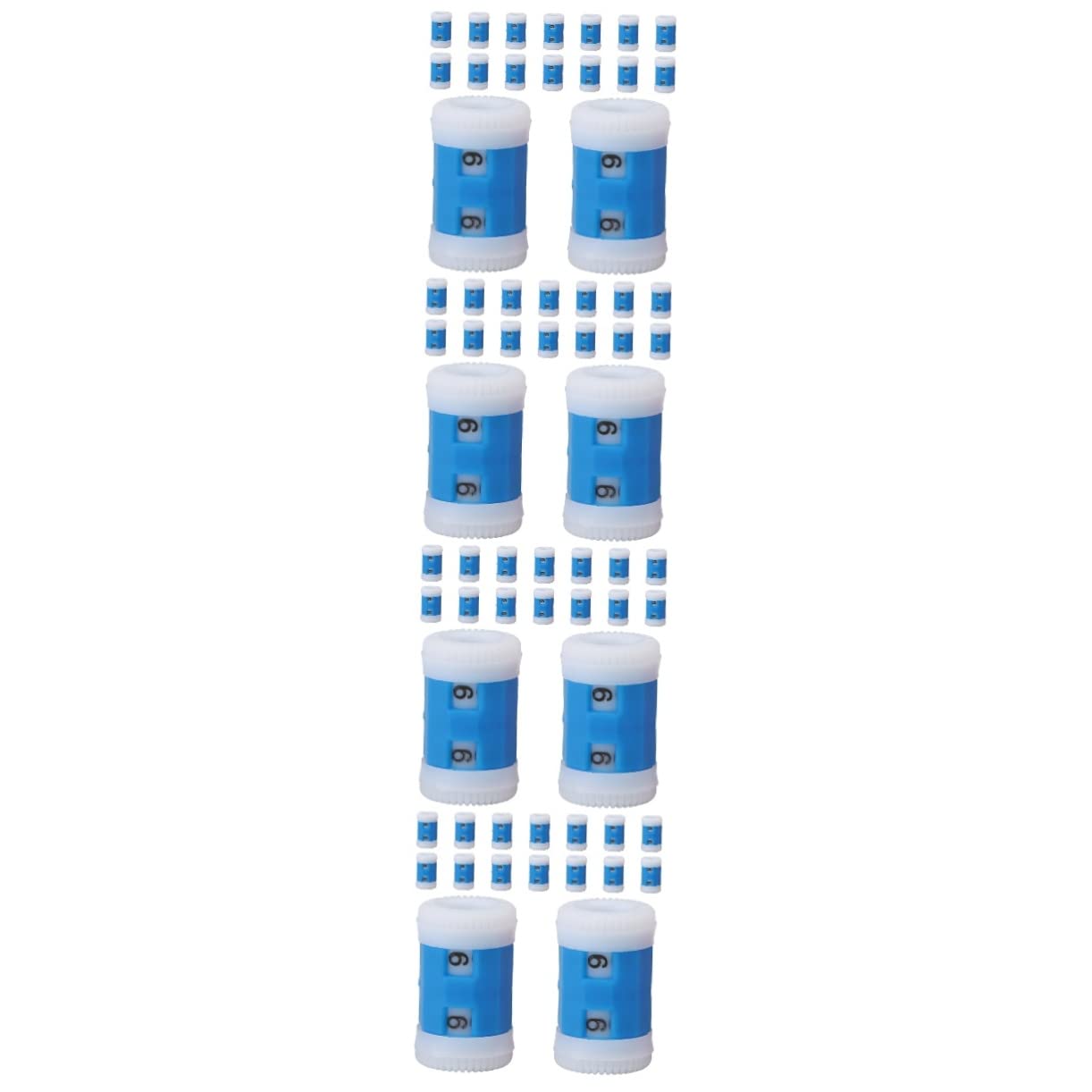 NUOBESTY 80pièces Compteur De Mailles Flexible Outils De Tricot Et Pratiques pour Suivi des Points Et Rangées Marqueurs De Maille