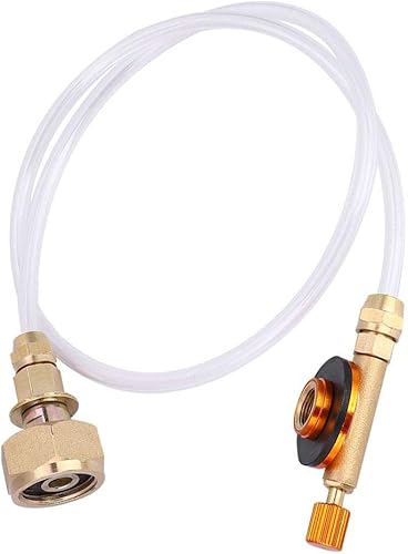 Adaptador de estufa de gas, adaptador de manguera de repuesto de botella de propano, cámara al aire libre, cabezal de estufa de picnic, adaptador de disponible en Yaxa Colombia
