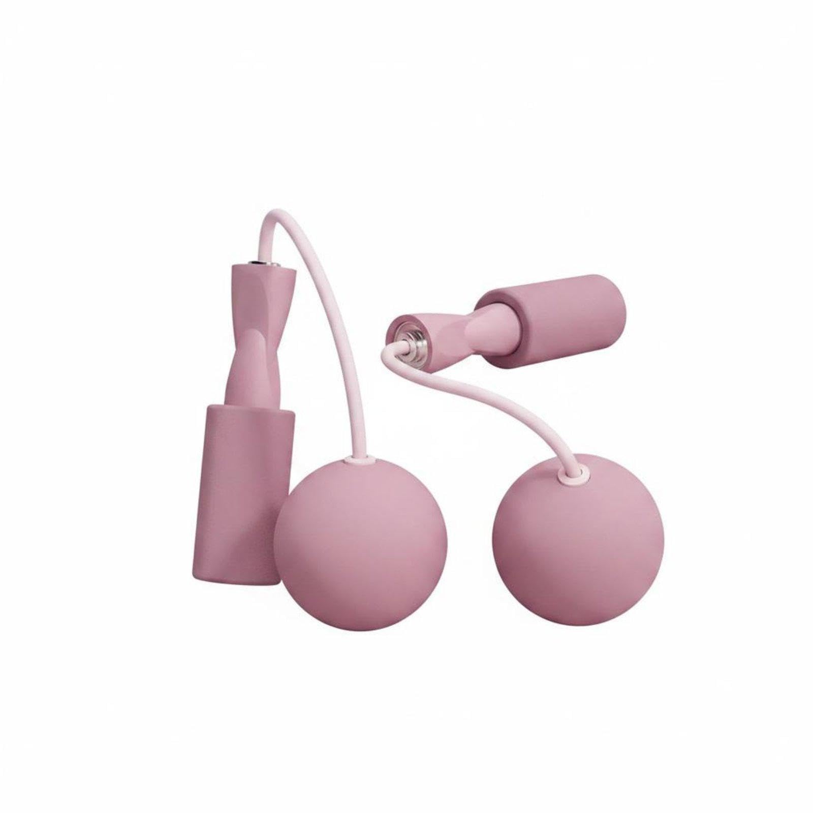 Jumping Rope versatileUse Weighted Jumping Rope Cordless Design Exercise Equipment Pink-image-33