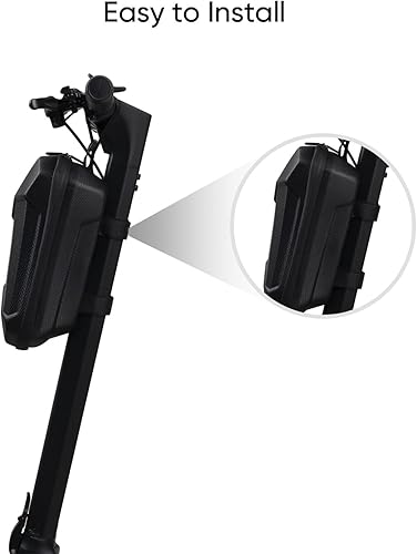 Miniatura 5 de G-CYCLE L8 Pro Electric Scooter, Max 500W Motor, Up to 18 Miles Long Range, 18% Slope, 8'' Honeycomb Tire, Front Shock Absorber, Triple Braking