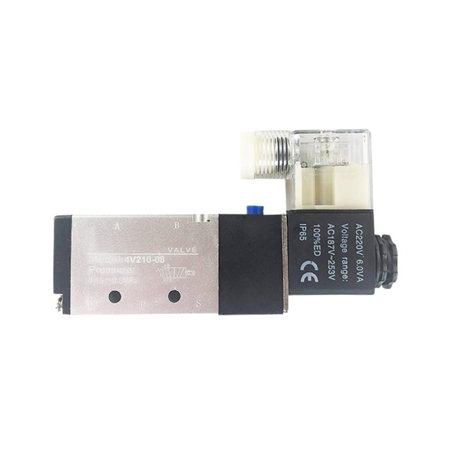 Électrovanne pneumatique 4V210-08 pour stopper les fuites d'air