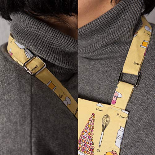 Now Designs Basic Cotton Kitchen Chef's Apron, Bake A Cake #TOP1