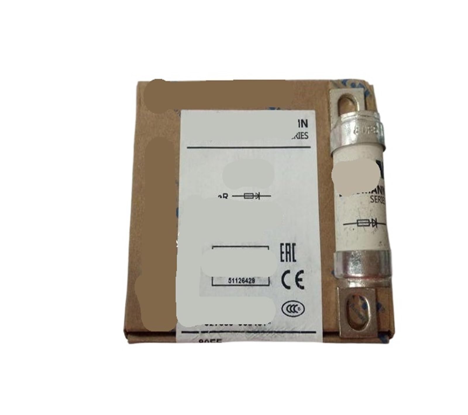 Fusible 80FE 80A cartouche de protection 690V pour sectionneur et réseau de puissance