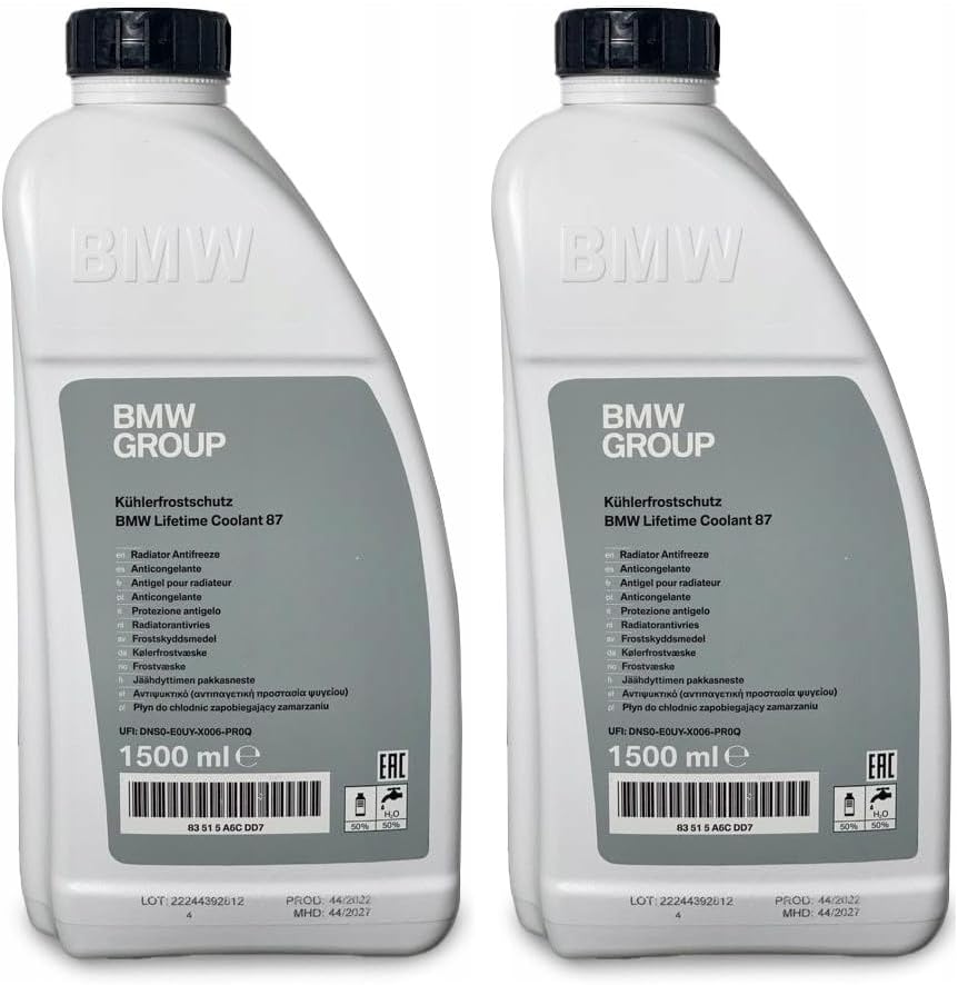 BMW Lifetime Coolant 87 1.5 L (02), Blue: Buy Online at Best Price in ...