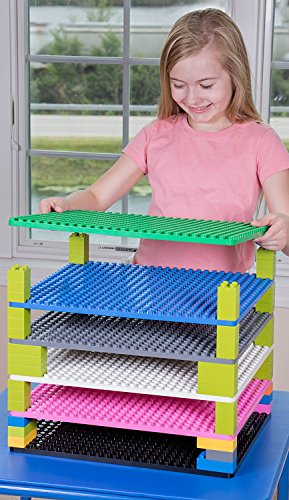 Strictly Briks - Stapelbare Premium-Bauplatte - kompatibel mit Bausteinen Aller führenden Marken - nur für Steine mit… – Bild 7