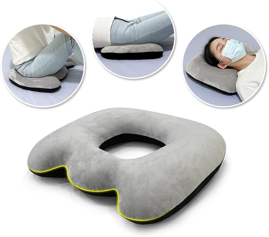 Hemorrhoid Pillow Bed Sore Cushion for Butt Sitting Donut