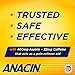 Anacin Fast Pain Relief, Aspirin + Caffeine Pain Reliever, 300 coated tablets