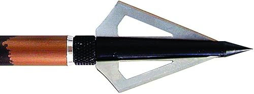 Allen 14625 Punta de tiro con arco, cabeza ancha de 3 cuchillas Grizzly, 125 granos, 1-3/16 pulgadas, 3 unidades - Cantidad 1