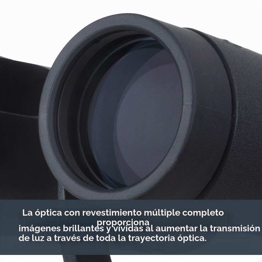 Celestron 71404 TrailSeeker 8x42mm Binoculares de Techo con Lente con Recubrimiento dieléctrico, Prisma BaK-4, Cuerpo Ligero de aleación de magnesio y Funda de Transporte Blanda, Negros