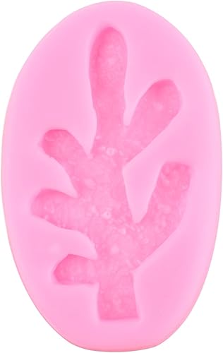 Miniatura 9 de Mujiang Molde de silicona de algas corales, moldes de fondant de coral para decoración de pasteles de azúcar, decoración de cupcakes, pasta de goma