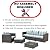 HOOOWOOO Patio Furniture Outdoor Sectional Sofa Set with Sunbrella Cushion,Assembly Free 6 PCS Patio Conversation Set with Aluminum Frame,PE Wicker Big Outside Rattan Set with Patio Cover