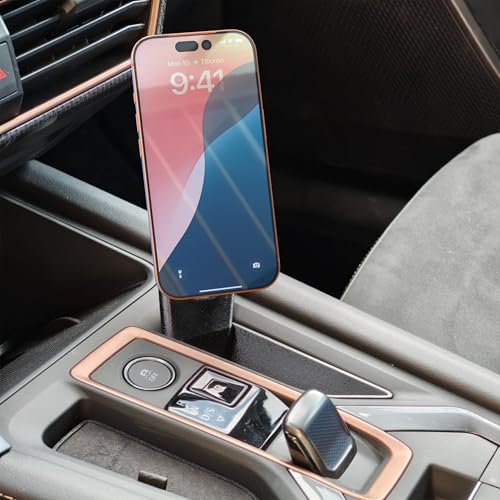 Generisch Support magnétique de téléphone portable pour Seat Leon & Cupra Formentor (à partir de 2024, Facelift) - Compatible MagSafe, spécialement conçu pour la...