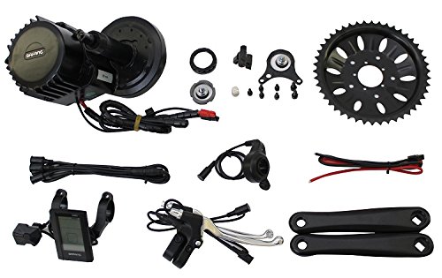 2016 BBSHD BBS03 48V 1000W 8fun/Bafang Mid Drive Ebike Kit BB width:68mm Electric Bicycle